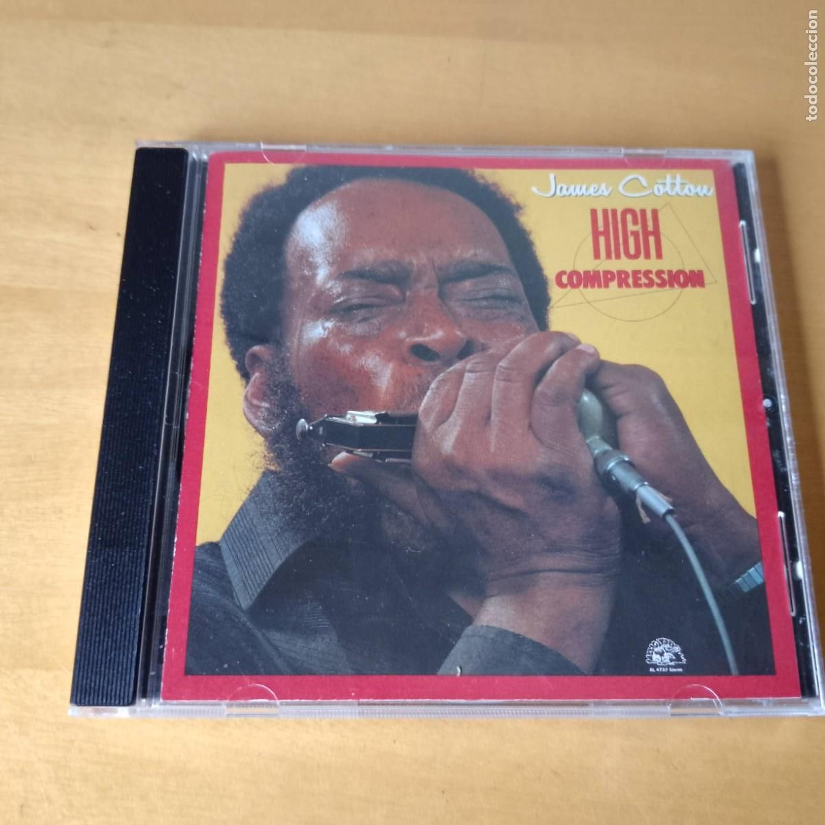 CDs de m&uacute;sica: James Cotton. High Compression. CD 1984 - Foto 1