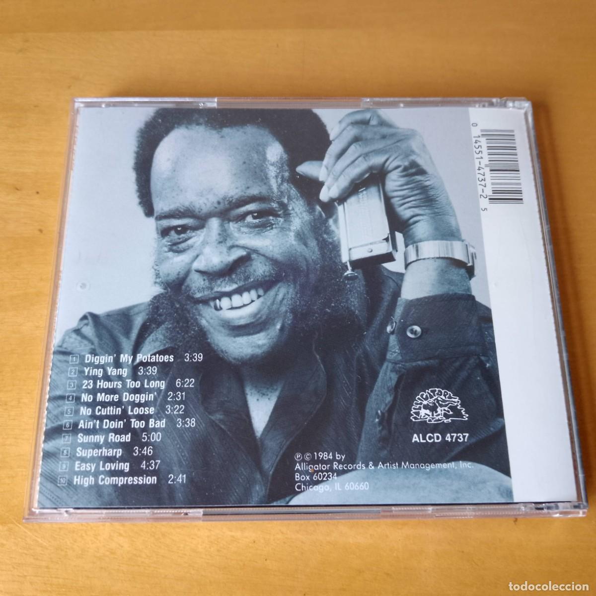CDs de m&uacute;sica: James Cotton. High Compression. CD 1984 - Foto 2