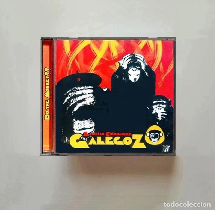 CDs de m&uacute;sica: GALEGOZ. GALICIAN CHIMPANZEE. DO THE MONKEY. ROCK. GALICIA. CD.