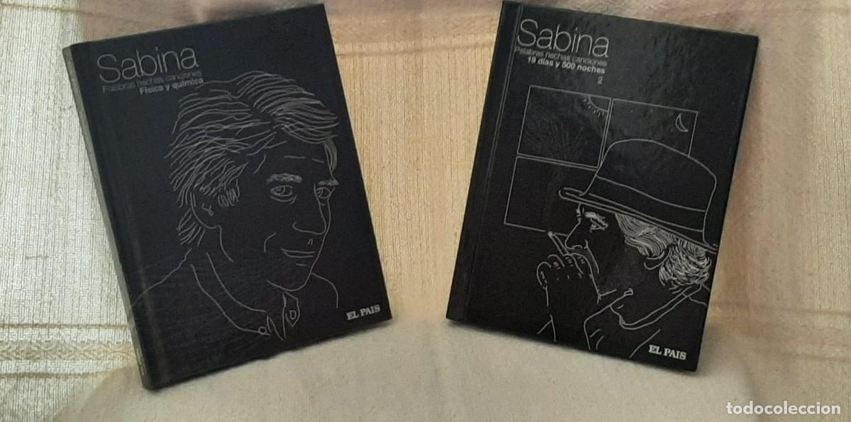 CDs de m&uacute;sica: Lote 5 CD Libros Sabina y Serrat | Colecci&oacute;n El Pa&iacute;s | Mediterr&aacute;neo, La Paloma, F&iacute;sica y Qu&iacute;mica, 19