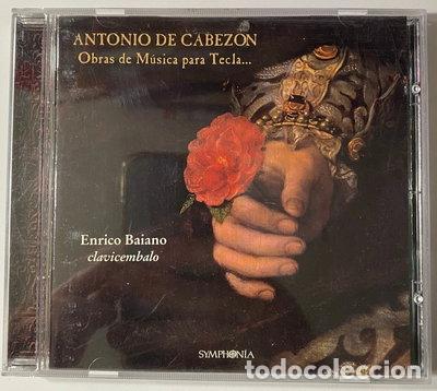 CDs de m&uacute;sica: Obras de m&uacute;sica para tecla- 8012783981560