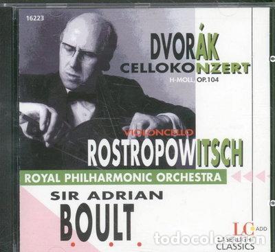 CDs de m&uacute;sica: Dvorak: Cello Concerto Op. 104- 4006408162230