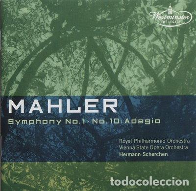 CDs de m&uacute;sica: Mahler: Symphony No. 1, No. 10: Adagio- 0028947124627