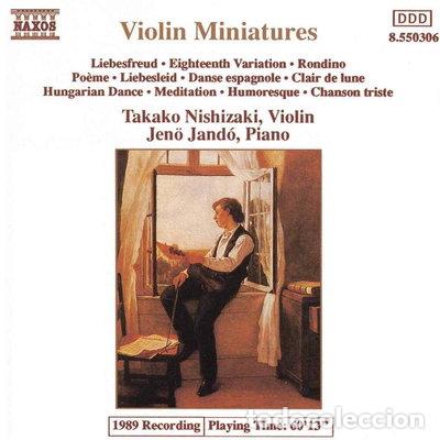 CDs de m&uacute;sica: Violin Miniatures- 4891030503069