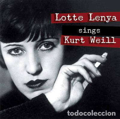 CDs de m&uacute;sica: Lotte Lenya Sings Kurt Weill- 4011222328946