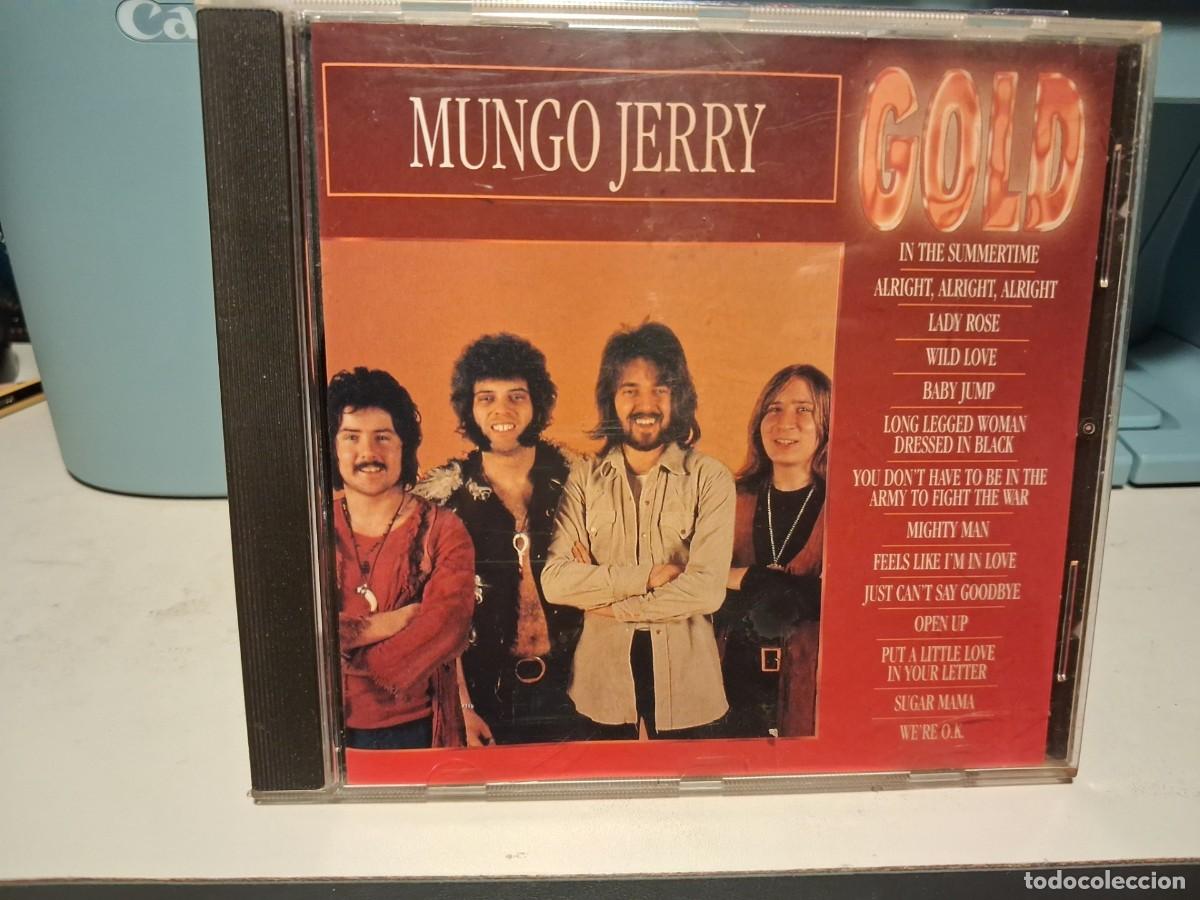 CDs de m&uacute;sica: CD MUNGO JERRY : GOLD ( IN THE SUMMERTIME, LADY ROSE, BABY JUMP, ETC )