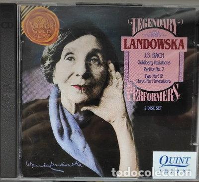 CDs de m&uacute;sica: Goldberg Variations, Partita No. 2, Two-Part & Three-Part Inventions- 0035626091927