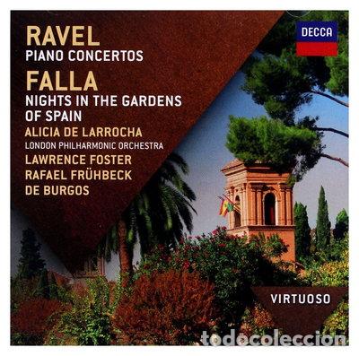 CDs de m&uacute;sica: Ravel: Piano Concertos / Falla: Nights in the Gardens of Spain- 0028947869665