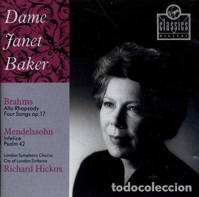 CDs de m&uacute;sica: Brahms: Alto Rhapsody / Mendelssohn: Infelice- 0077775958928