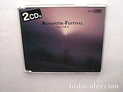 CDs de m&uacute;sica: Romantik Festival Vol.1 & 2- 0036244903920