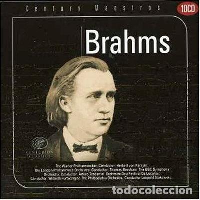 CDs de m&uacute;sica: Johannes Brahms: Century Maestros- 4260043123784