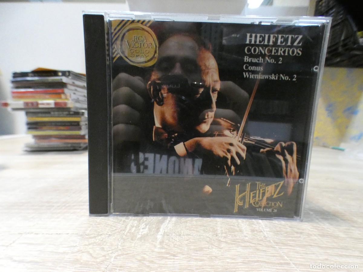 CDs de m&uacute;sica: ARKANSAS1980 EXPRO626 CD COMPACT DISC ESTADO CORRECT&Iacute;SIMO CONCIERTOS HEIFETZ