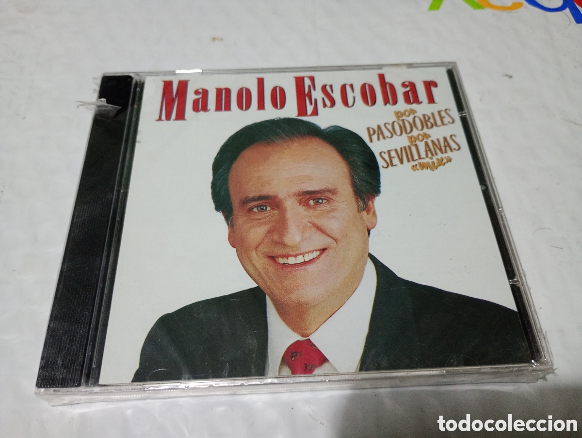 CDs de m&uacute;sica: Manolo Escobar CD por pasodobles por sevillanas NUEVO PRECINTADO