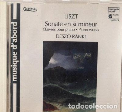 CDs de m&uacute;sica: Liszt: Sonate en si mineur- 3149025061980