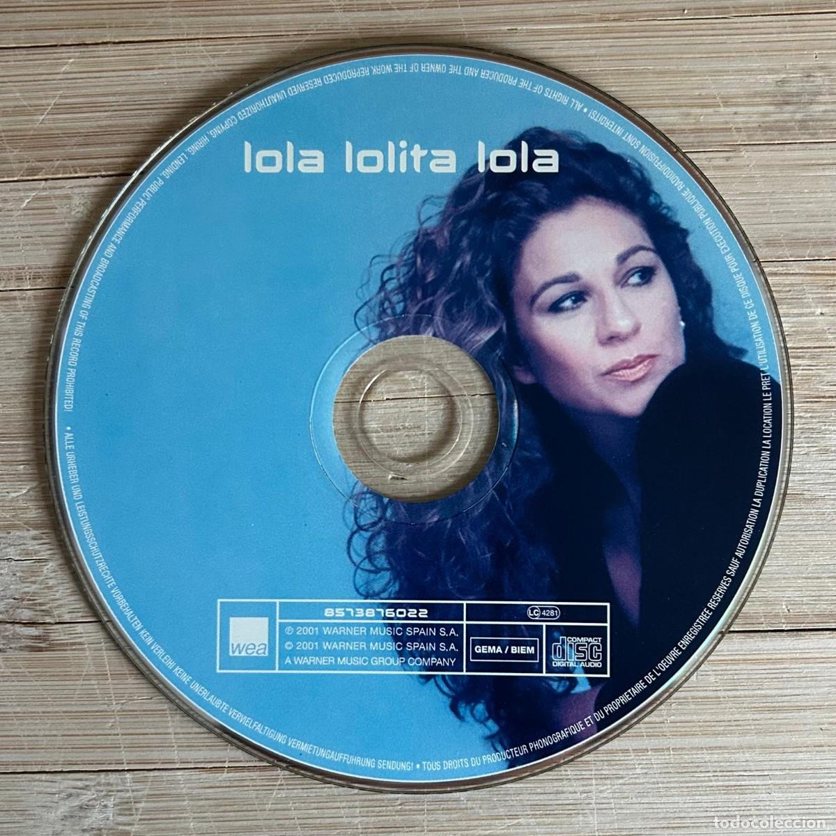 CDs de m&uacute;sica: LOLITA - CD - LOLA, LOLITA, LOLA - SIN CAR&Aacute;TULA