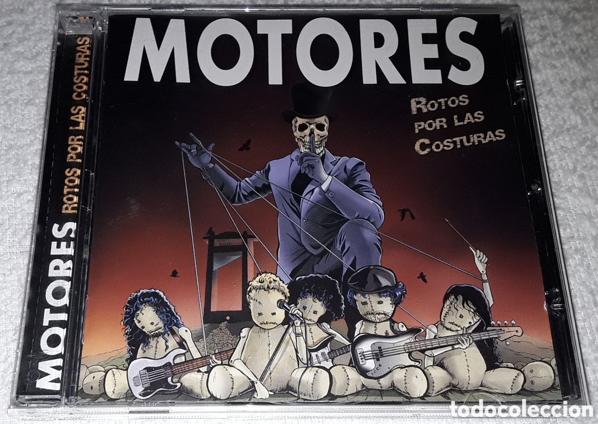 CDs de m&uacute;sica: CD - MOTORES - ROTOS POR LAS COSTURAS
