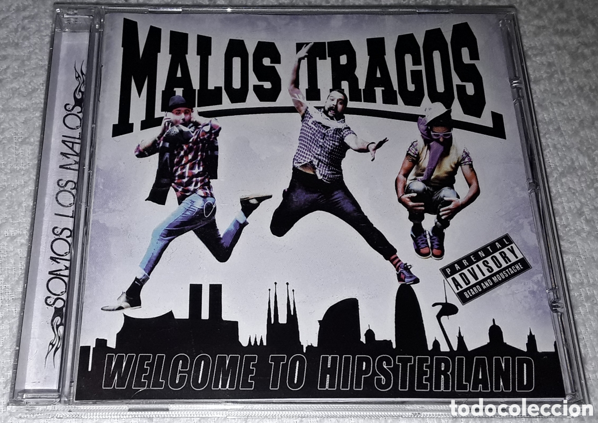 CDs de m&uacute;sica: CD - MALOS TRAGOS - WELCOME TO HIPSTERLAND