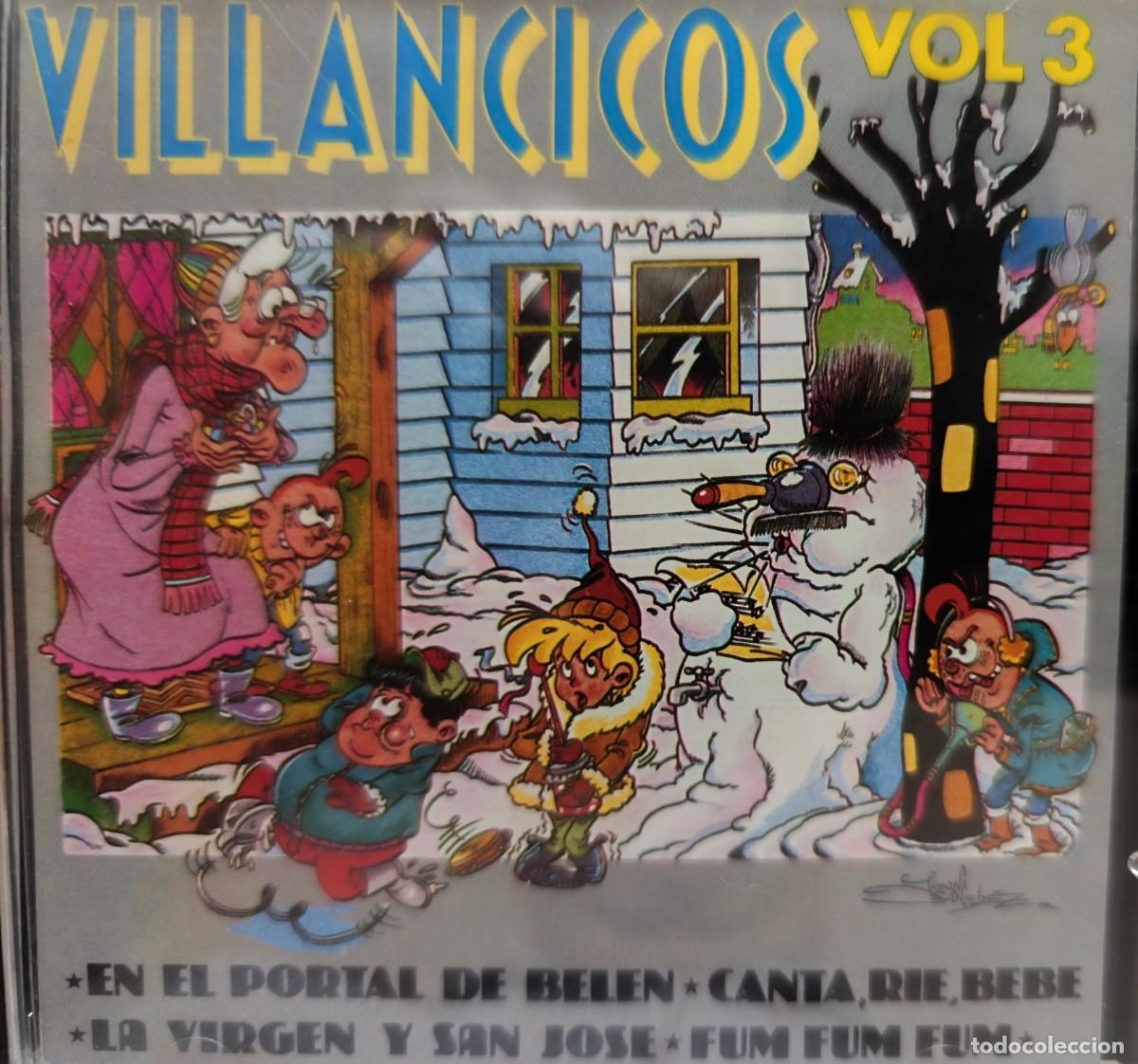 CDs de m&uacute;sica: Villancicos Vol. 3 (En el portal de Belen, Canta rie, bebe, ...)