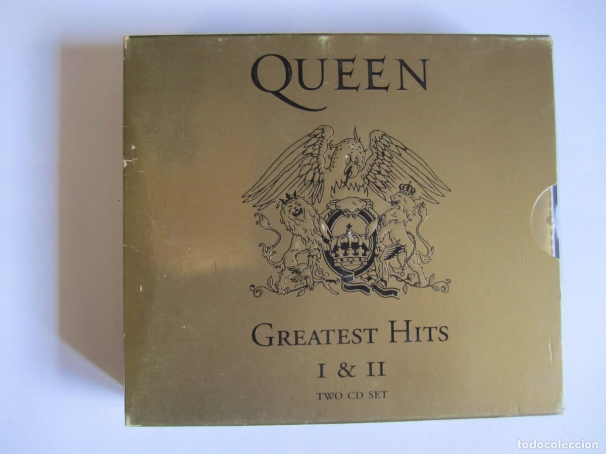 CDs de m&uacute;sica: doble cd queen greatest hits I & II two cd set - Foto 1