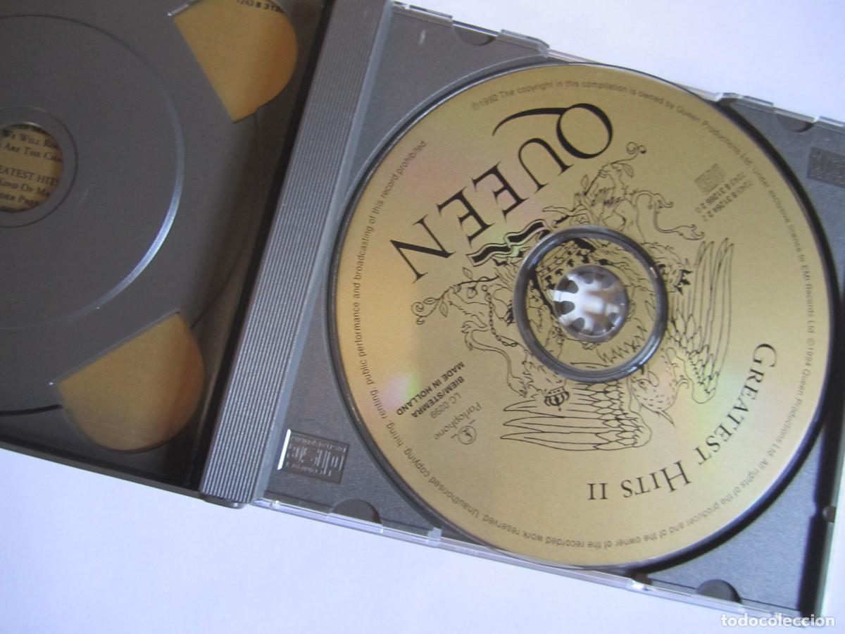 CDs de m&uacute;sica: doble cd queen greatest hits I & II two cd set - Foto 4