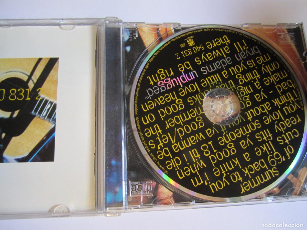 CDs de m&uacute;sica: cd bryan adams unplugged - Foto 2