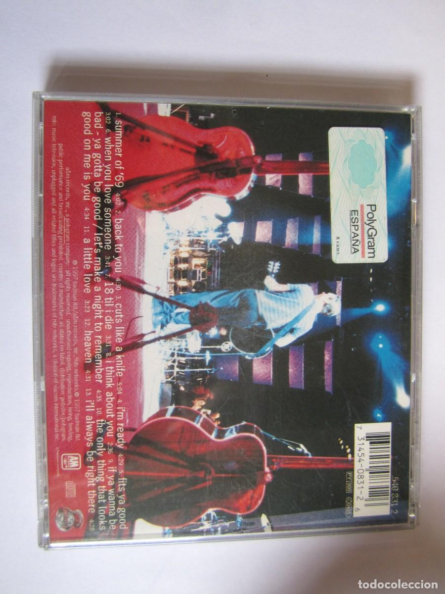 CDs de m&uacute;sica: cd bryan adams unplugged - Foto 3