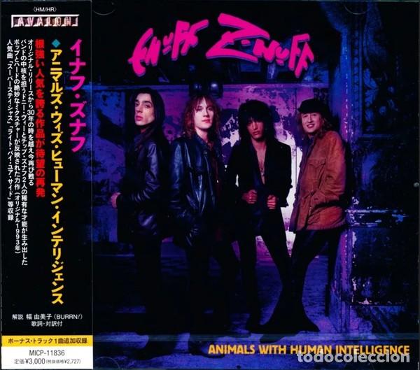 CDs de m&uacute;sica: ENUFF Z NUFF (Animals with human ingelligence) JAPAN EDITION 2023