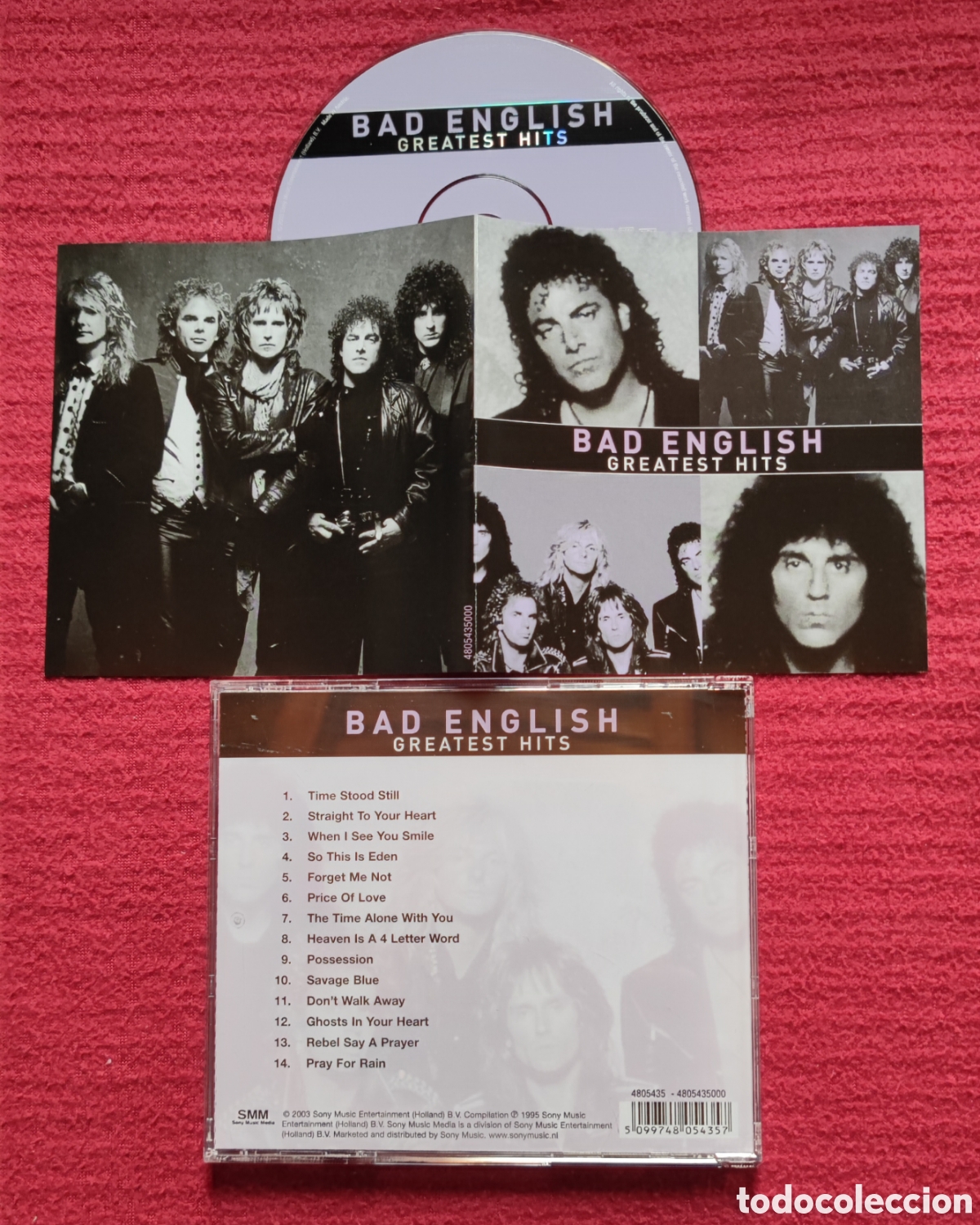 CDs de m&uacute;sica: BAD ENGLISH: Greatest Hits. Cd Aor. Neal Schon , J. Cain,(Journey ) John Waite, R. Phillips.