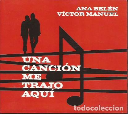 CDs de m&uacute;sica: CD DVD ANA BELEN VICTOR MANUEL UNA CANCI&Oacute;N ME TRAJO AQU&Iacute; + LIBRETO