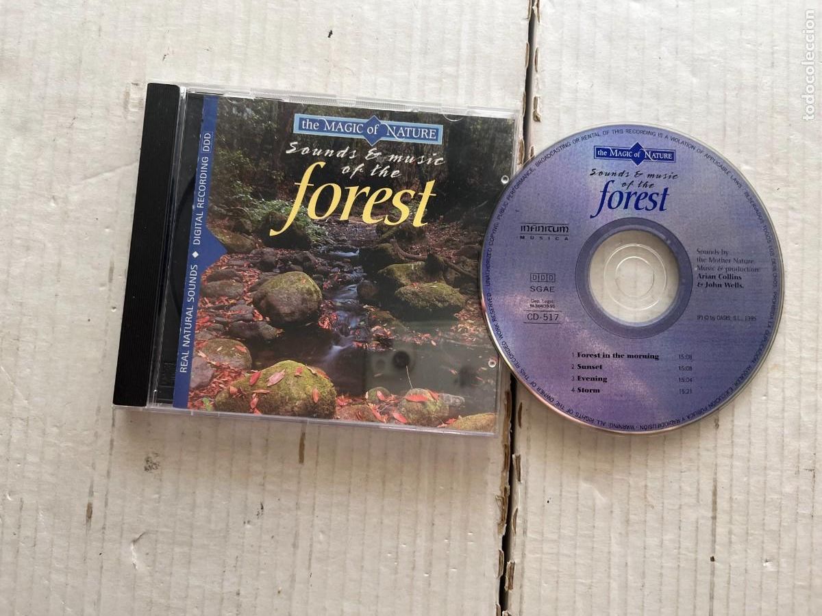 CDs de Musique: THE MAGIC OF NATURE SOUNDS OF MUSIC OF THE FOREST - CD MUSICA KREATEN