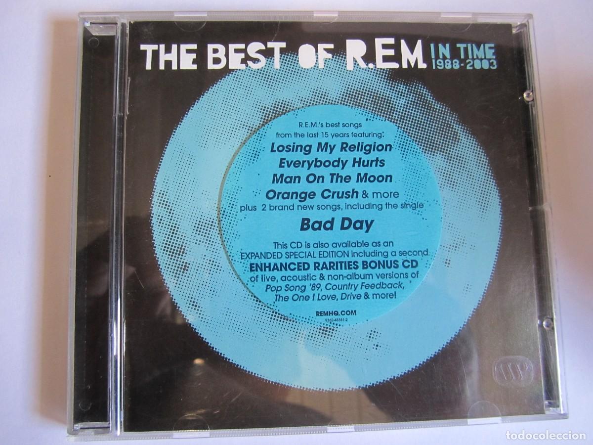 CDs de m&uacute;sica: cd the best of rem in time 1988-2003