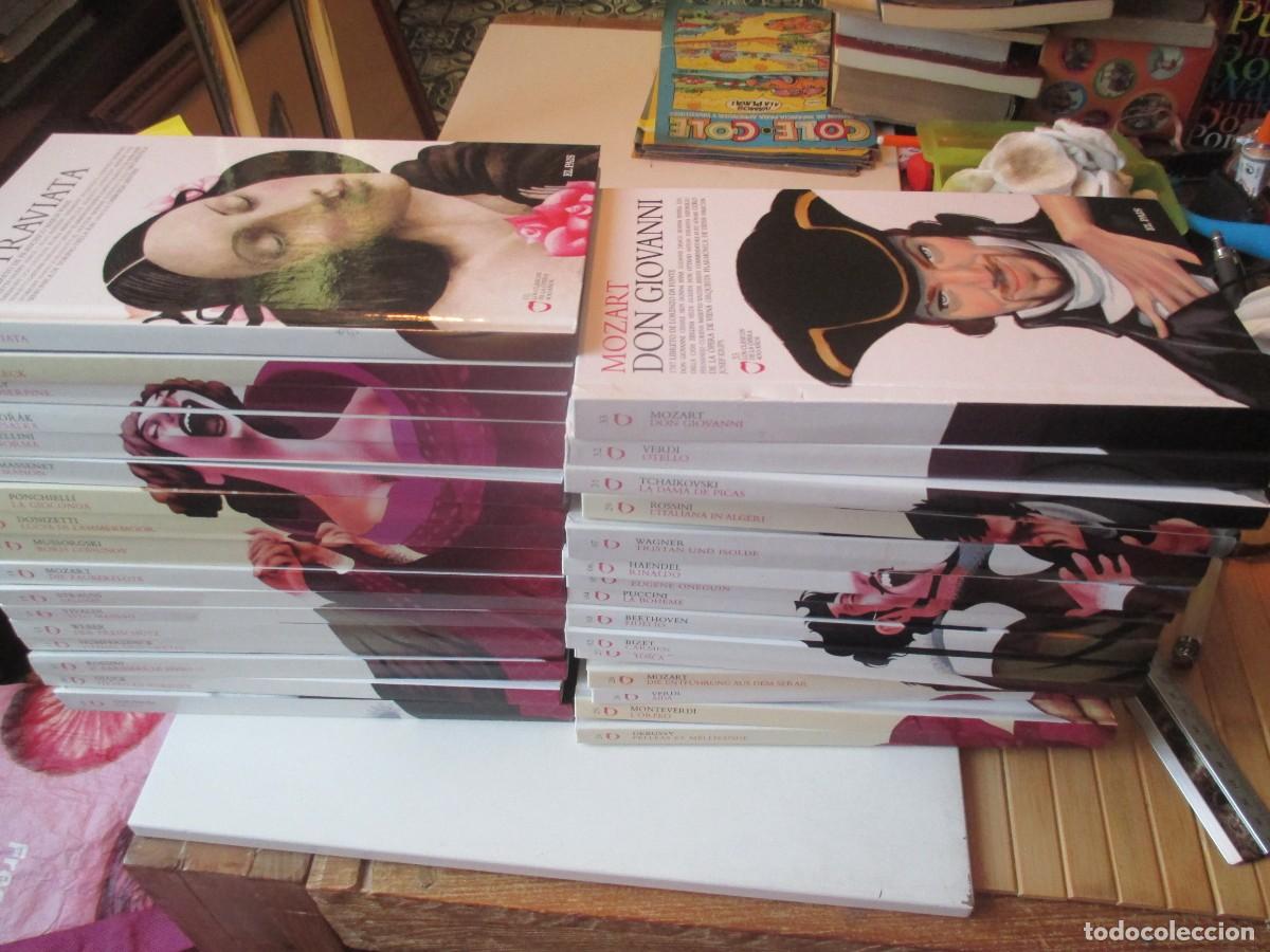 CDs de m&uacute;sica: Los cl&aacute;sicos de la &oacute;pera 400 a&ntilde;os ( lote de 33 &oacute;peras libros + CD&acute;s) W41083