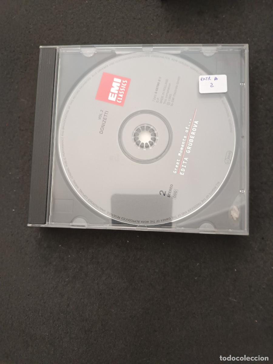CDs de m&uacute;sica: GREAT MOMENTS OF ...EDITA GRUBEROVA, 2. (SIN CAR&Aacute;TULA DELANTERA)
