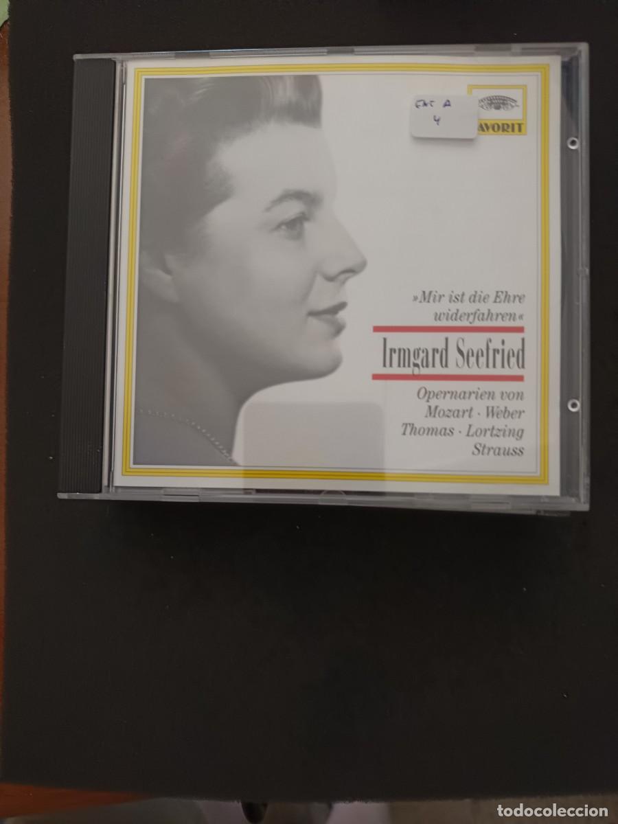 CDs de m&uacute;sica: IRMGARD SEEFRIED. OPERNARIEN VON MOZART, WEBER, THOMAS, LORTZING, STRAUSS