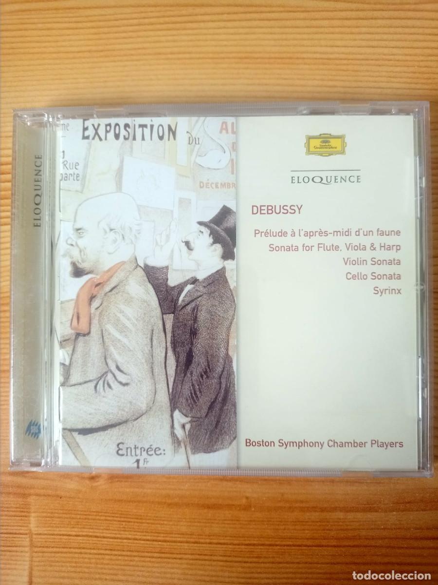 CDs de m&uacute;sica: Debussy: Chamber Works &ndash; Boston Symphony Chamber Players &ndash; CD DG Eloquence 476 7703