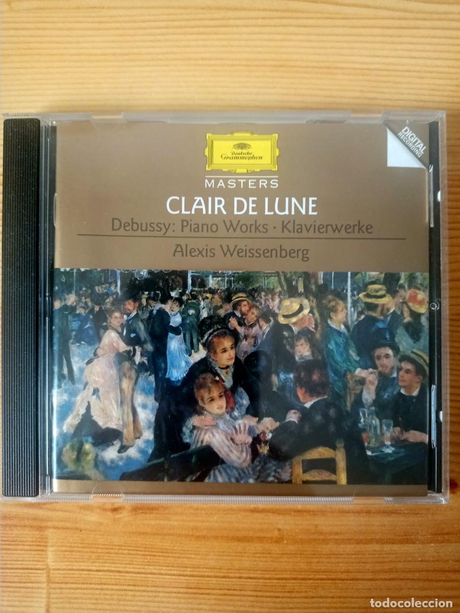 CDs de m&uacute;sica: Debussy: Clair de lune &ndash; Alexis Weissenberg &ndash; CD Deutsche Grammophon 445 547-2