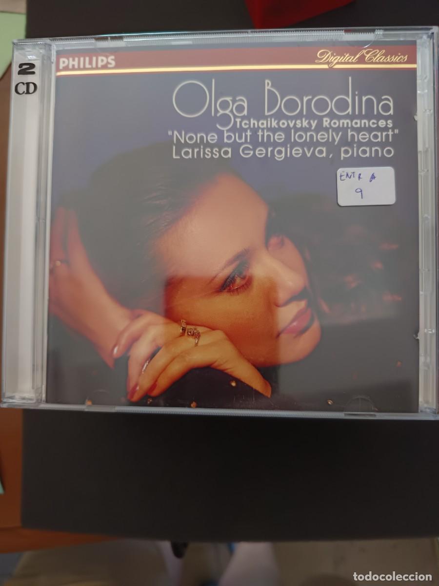 CDs de m&uacute;sica: 2 CD.- OLGA BORODINA. TCHAIKOVSKY ROMANCES. PIANO: LARISSA GERGIEVA
