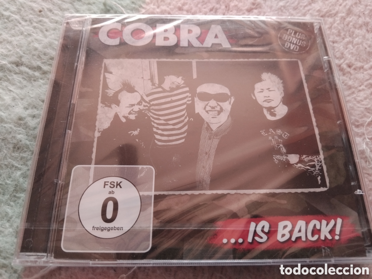 CDs de m&uacute;sica: COBRA (IS BACK ) CD NUEVO - Foto 1