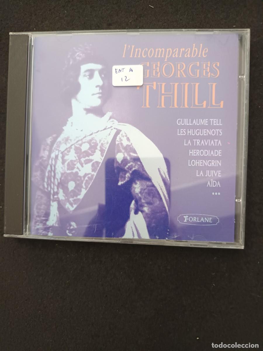 CDs de m&uacute;sica: L'INCOMPARABLE GEORGES THILL