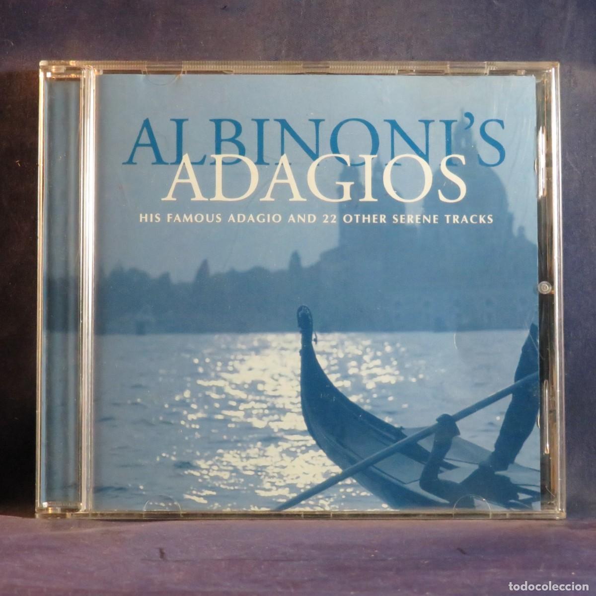 CDs de m&uacute;sica: VARIOS &ndash; ALBINONI'S ADAGIOS (HIS FAMOUS ADAGIO AND 22 OTHER SERENE TRACKS) - CD