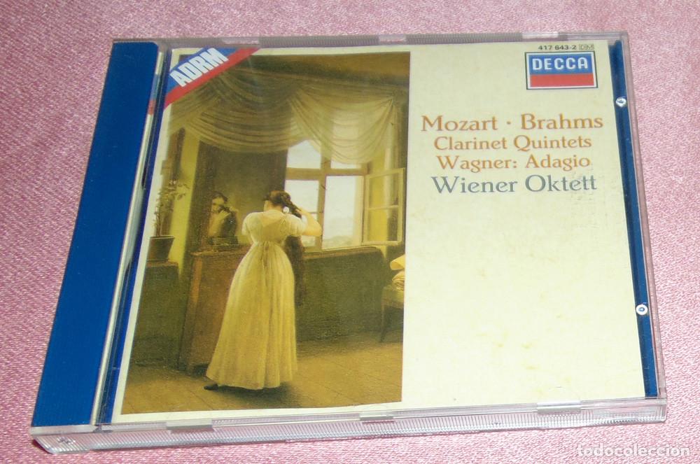 CDs de m&uacute;sica: WIENER OKTETT - MOZART - BRAHMS - CD ALBUM - DECCA MADE IN WEST GERMANY - DIGITAL REMASTER CD