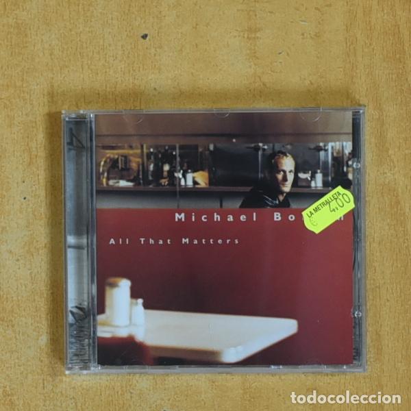 CDs de m&uacute;sica: MICHAEL BOLTON - ALL THAT MATTERS - CD - Foto 1