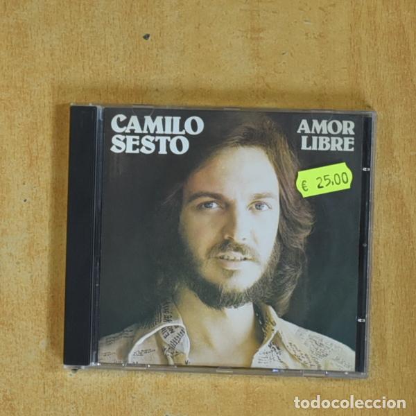 CDs de m&uacute;sica: CAMILO SESTO - AMOR LIBRE - CD - Foto 1