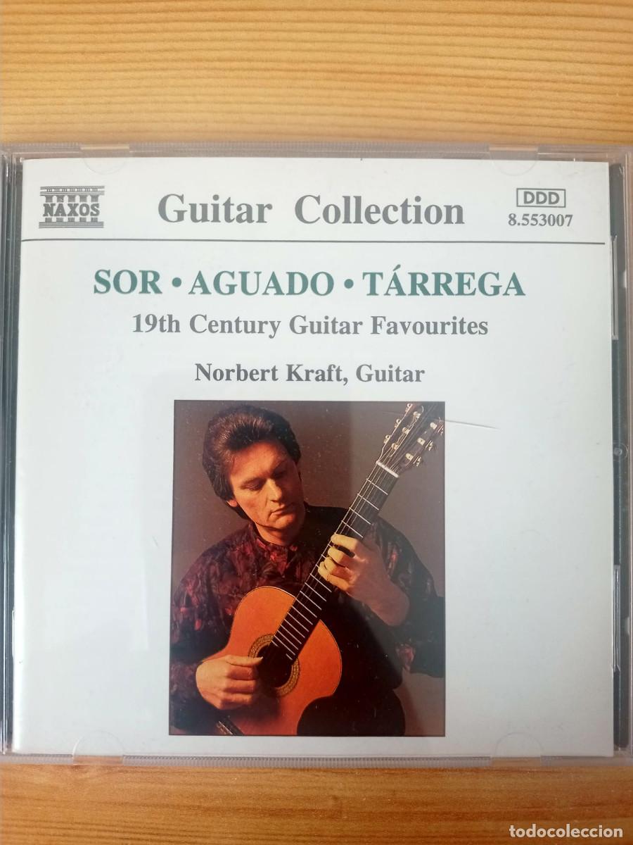 CDs de m&uacute;sica: Sor &middot; Aguado &middot; T&aacute;rrega &ndash; 19th Century Guitar Favourites &ndash; Norbert Kraft &ndash; CD Naxos 8.553007