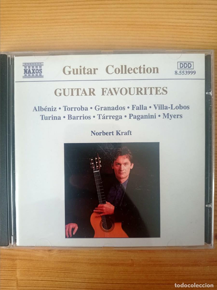 CDs de m&uacute;sica: Norbert Kraft &ndash; Guitar Favourites &ndash; CD Naxos 8.553999