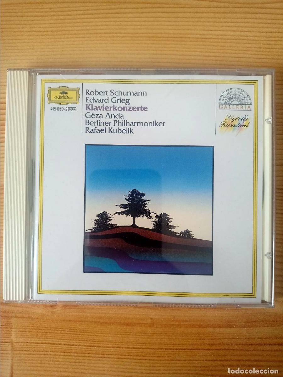 CDs de m&uacute;sica: Schumann / Grieg: Piano Concertos &ndash; G&eacute;za Anda &ndash; CD Deutsche Grammophon 415 850-2