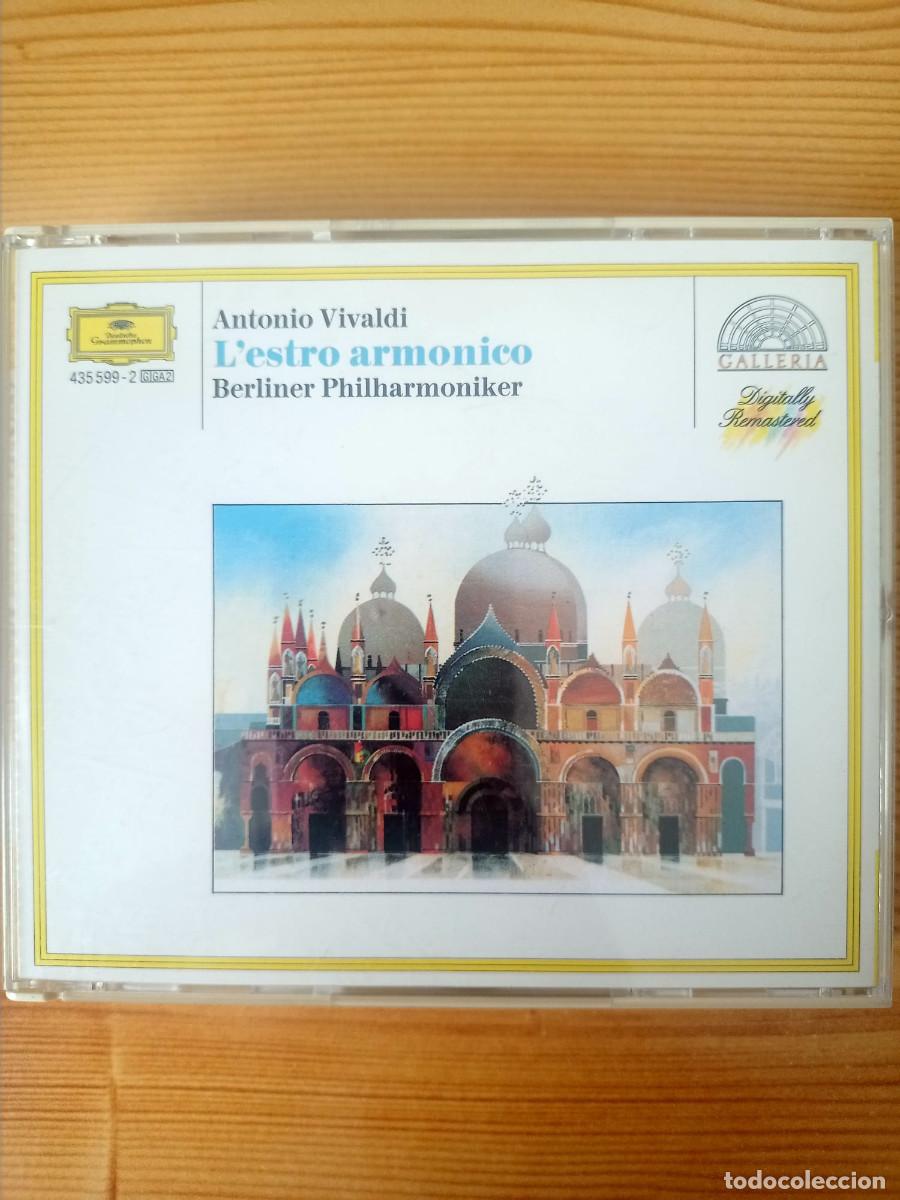 CDs de m&uacute;sica: Vivaldi: L'Estro armonico, Op. 3 &ndash; Berliner Philharmoniker &ndash; 2 CD Deutsche Grammophon 435 599-2