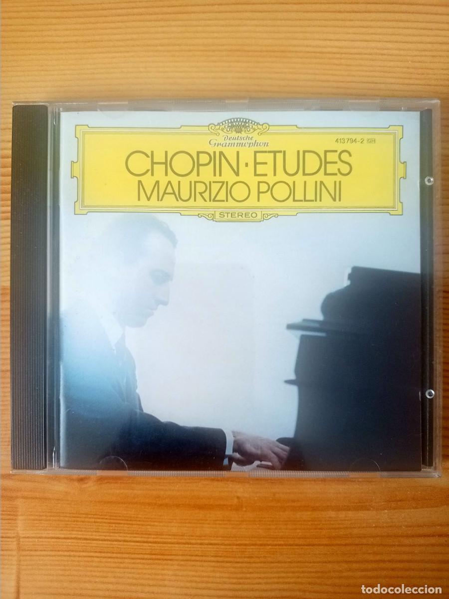 CDs de m&uacute;sica: Chopin &ndash; Estudios Op. 10 y Op. 25 / Maurizio Pollini &ndash; CD Deutsche Grammophon 413 794-2