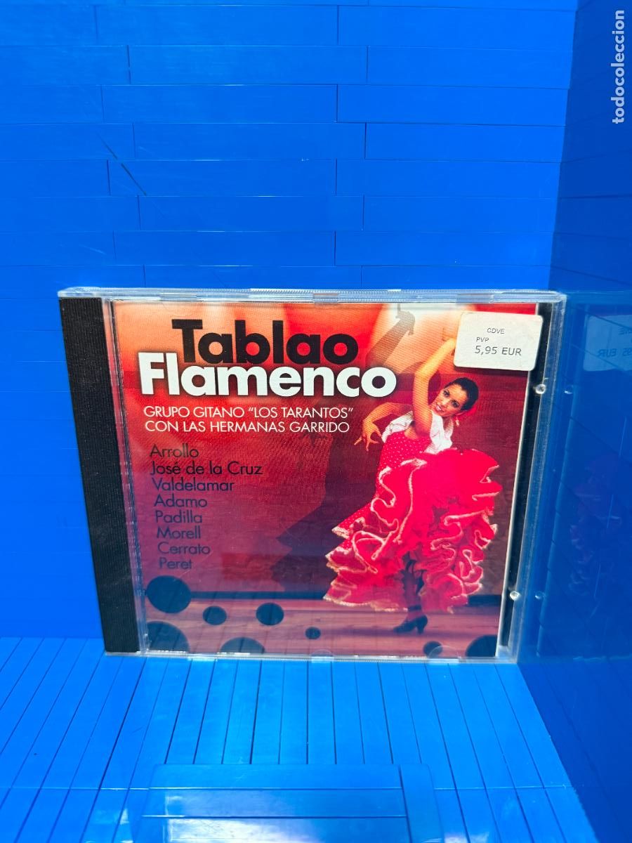 CDs de m&uacute;sica: TABLAO FLAMENCO &ndash; GRUPO GITANO LOS TARANTOS CON LAS HERMANAS GARRIDO &ndash; CD