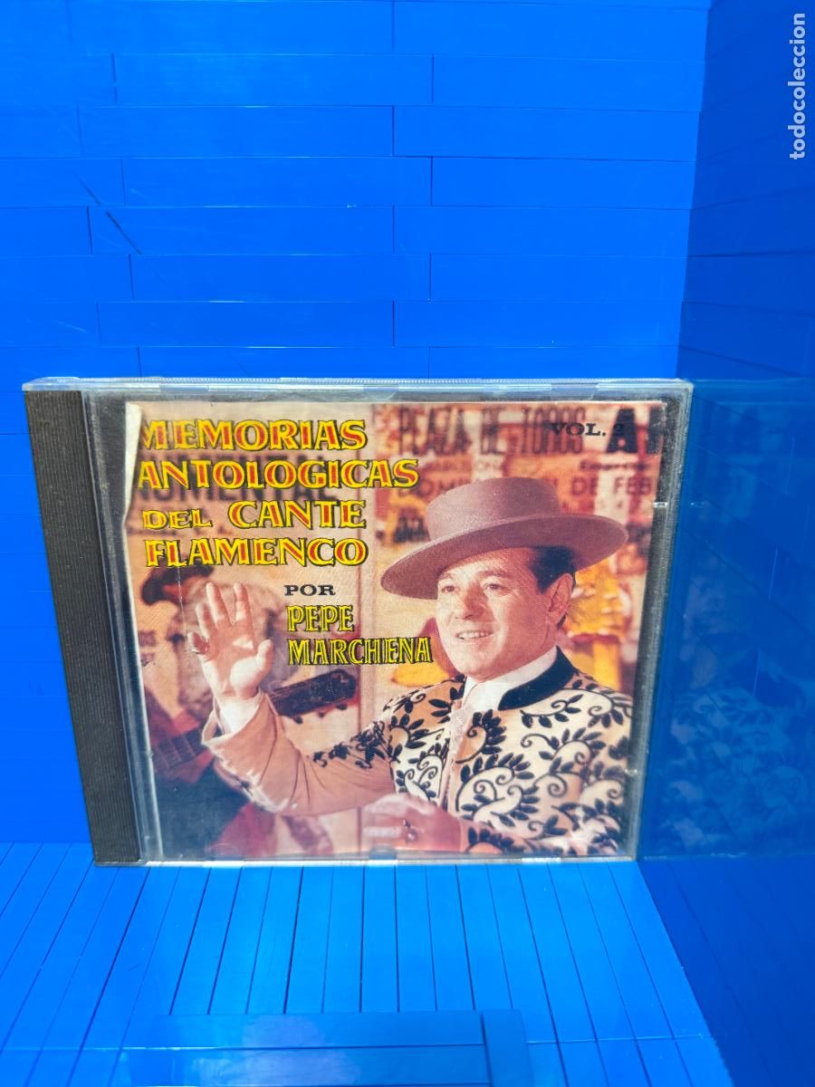 CDs de m&uacute;sica: MEMORIAS ANTOL&Oacute;GICAS DEL CANTE FLAMENCO VOL. 2 &ndash; PEPE MARCHENA &ndash; 1991 &ndash; CD